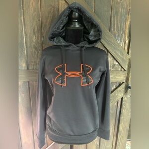 UA Under Armour Black Camo women’s Hoodie Sweatshirt size medium